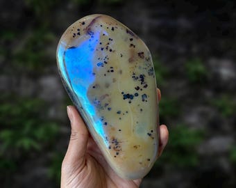 Aura Moss Agate Free Form
