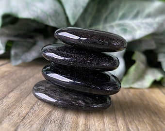 Silver Sheen Obsidian Earth Stone