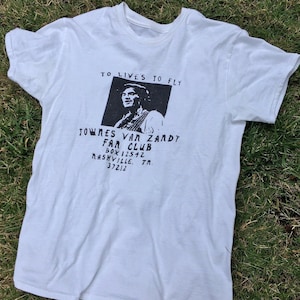 Townes Van Zandt Fan Club T-Shirt