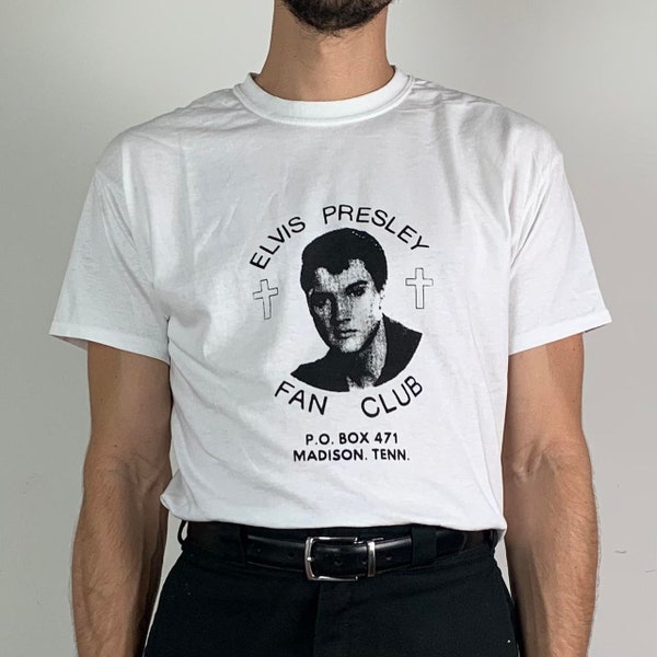 Elvis Presley Fan Club Punk T-Shirt Cramps Gun Club