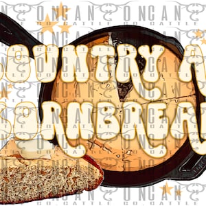 country as cornbread, western, southern, country, redneck, retro, png, instant download, sublimation design