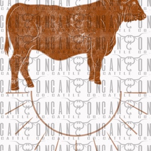 cattle brand, cow, western, western grunge, farmer, rancher, png, instant download, sublimation design
