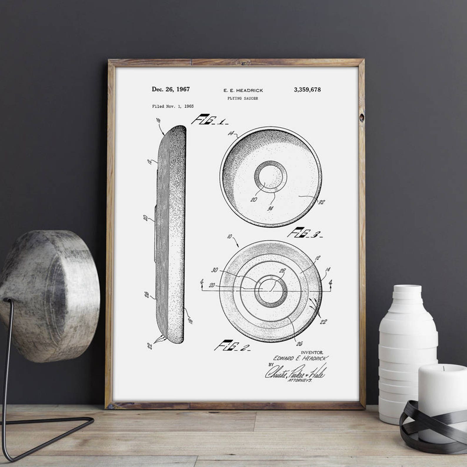 Frisbee Poster Ultimate Frisbee Frisbee Patent Frisbee | Etsy