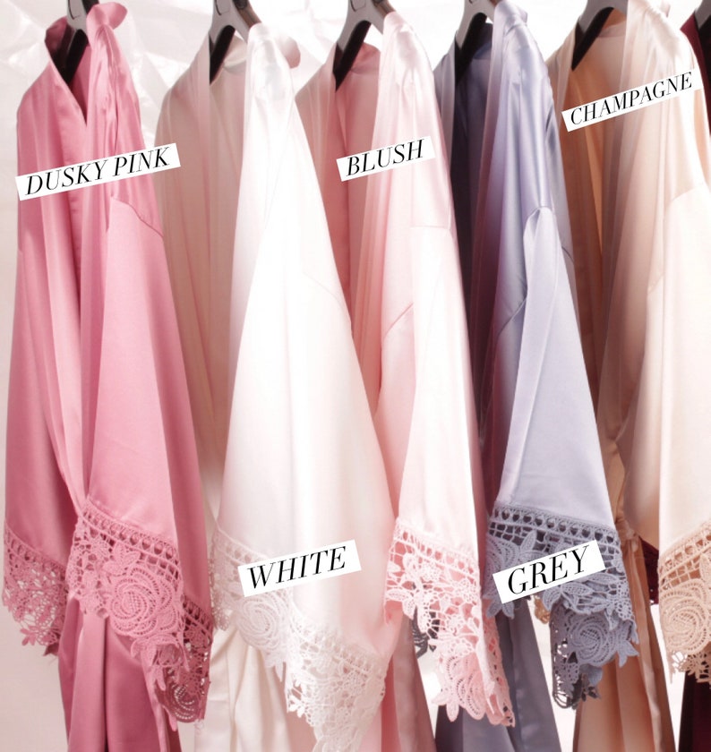 matching bridal robes