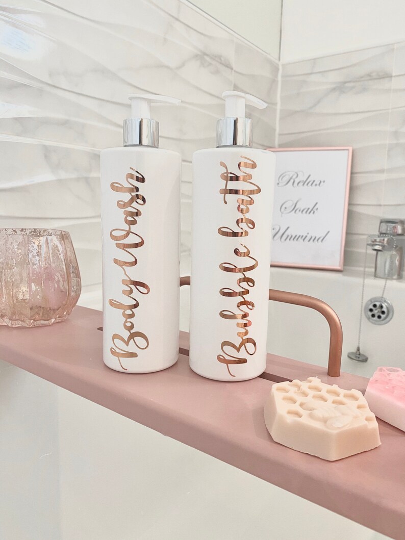 Shampoo conditioner bottle reusable bottles soap dispenser Etsy
