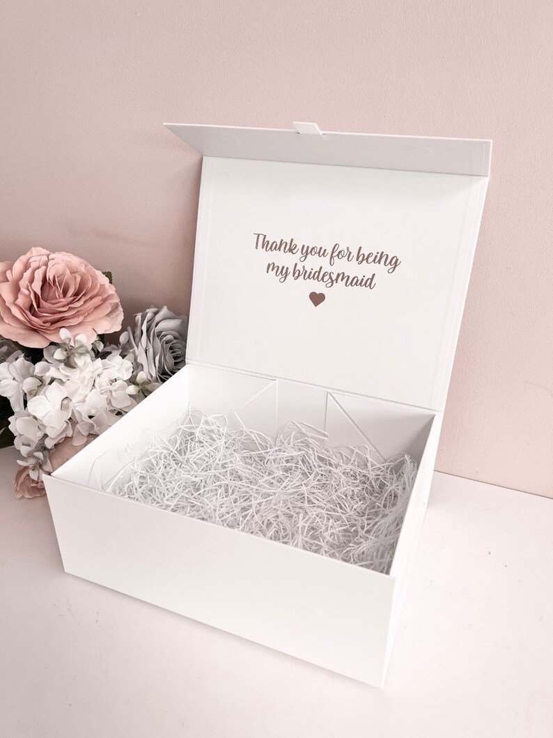 Bridesmaid Gift Box Pre Filled Bridal Party Gift Set Etsy UK