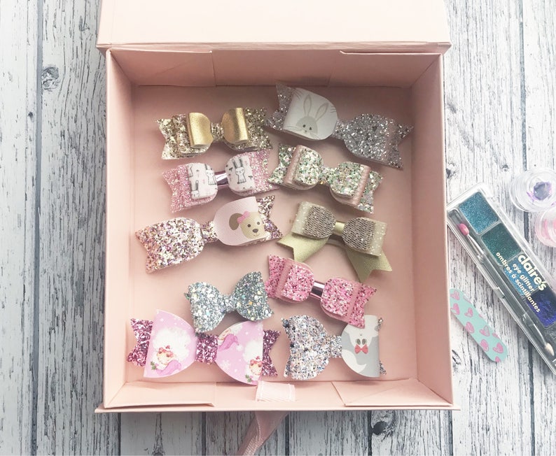 Personalised Hair Bow Box Storage Box Keepsake Box Nursery Etsy