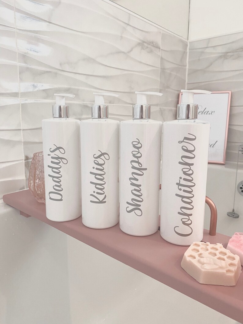 Shampoo conditioner bottle reusable bottles soap dispenser Etsy