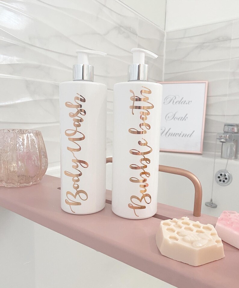 Shampoo conditioner bottle reusable bottles soap dispenser Etsy