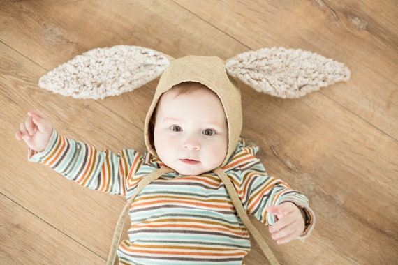 Oreilles de lapin bébé chapeau -  France