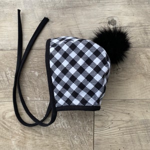Bear hatbaby bear hatbaby bear bonnetbear bonnethat with bear earsbaby hat with bear earsbrown bear hatbrown baby bear hatminky hat