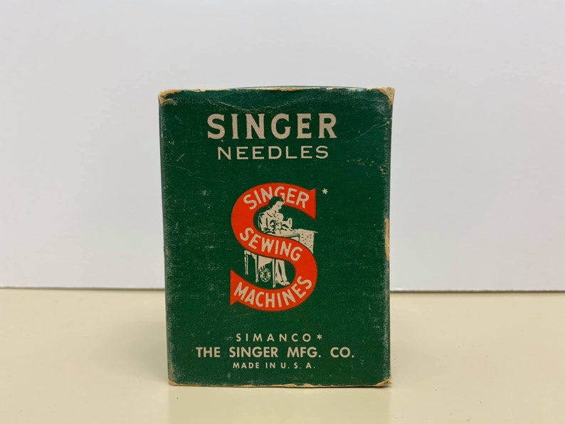 Vintage Singer Sewing Machine Needles for Use With Etsy