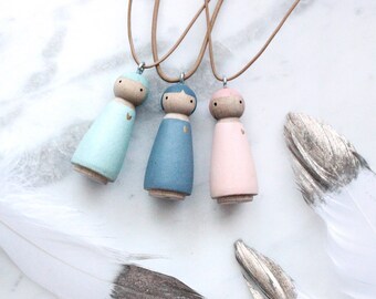 Peg Doll Essential Oil Diffuser Necklace