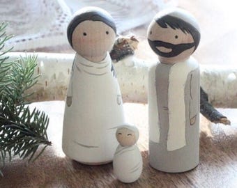 Muñecos Natividad María José y Niño Jesús Solo Preorden