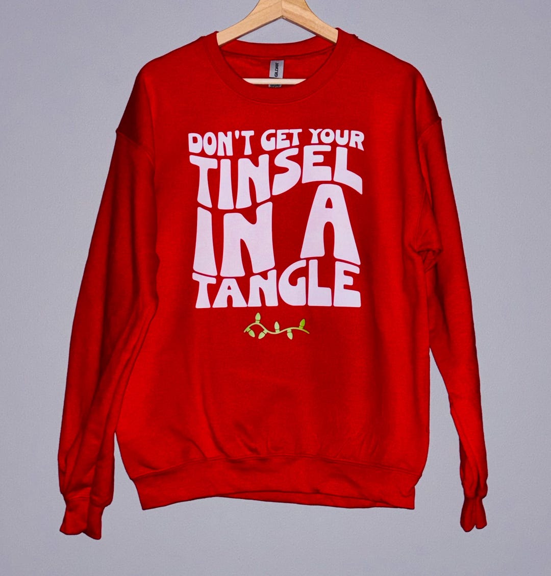Tinsel in a Tangle Unisex Hoodie