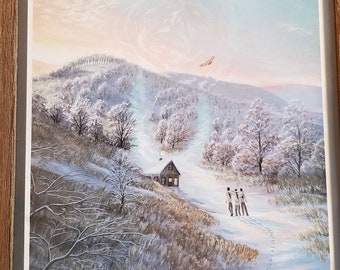 Eli Thomas COA Lithograph limited edition " Mountain Spirit " 480/990