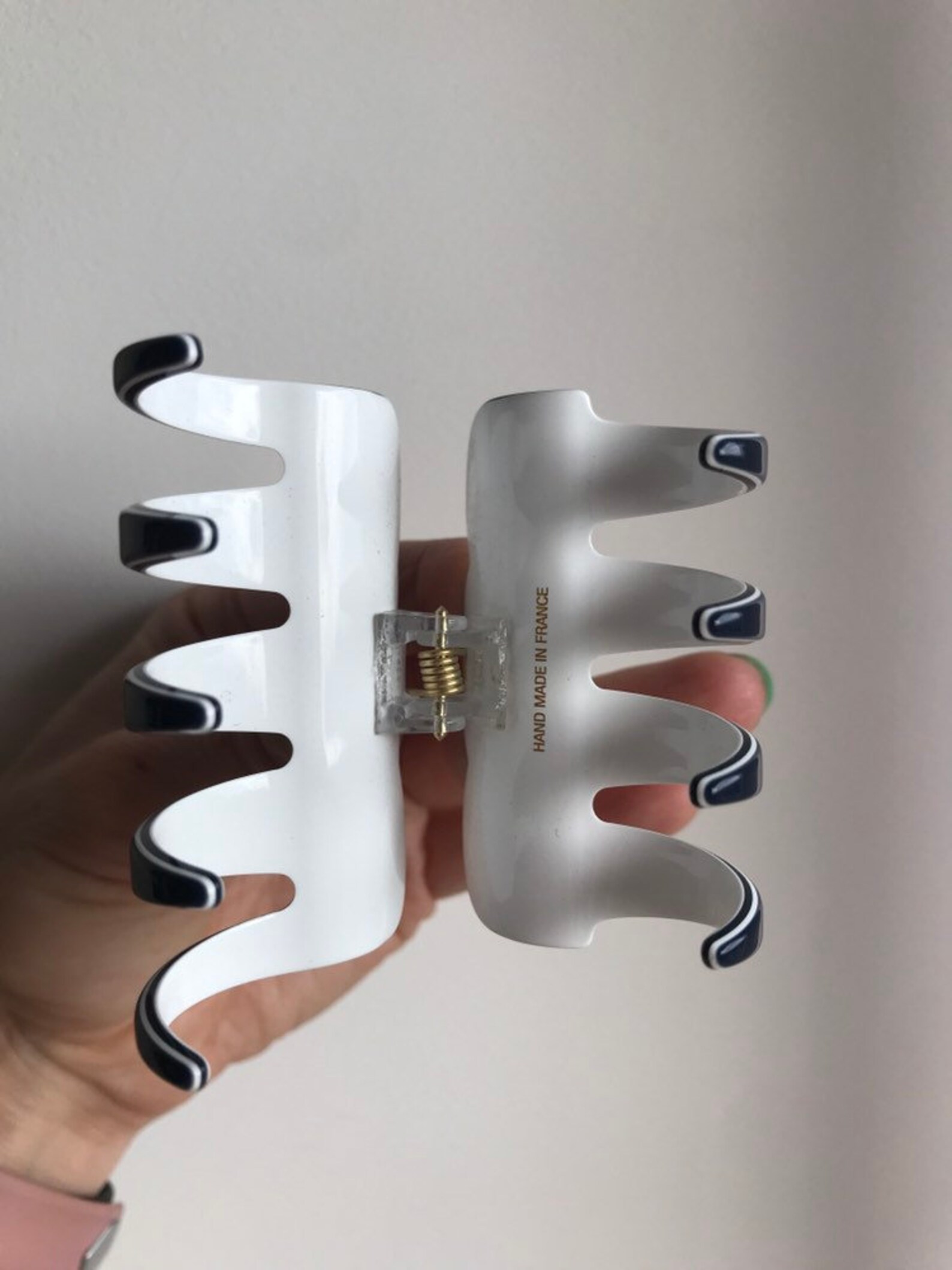 Medium Size Blue Hair Claw Hair Clip Beautiful Girls Hairpin Etsy