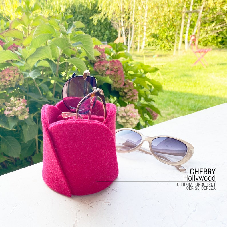 Felt Eyeglass Holder Stand Nightstand Organizer for Men Soft Etsy