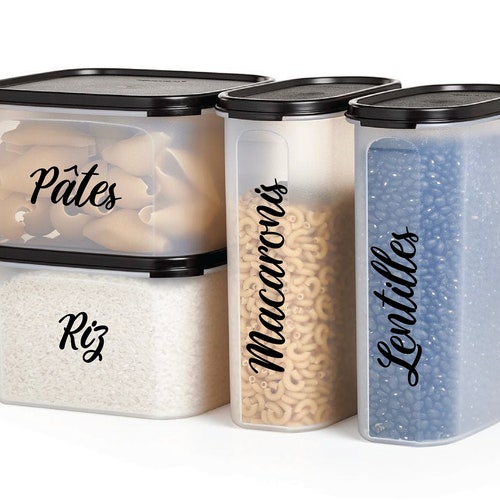 Custom Label for Container Tupperware Etsy