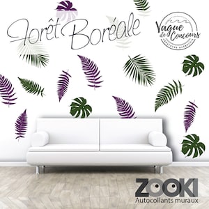 Sticker, varengebladerte