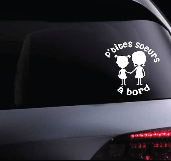 Autocollant Vinyle Pour Voiture Bebe A Bord P Tites Etsy