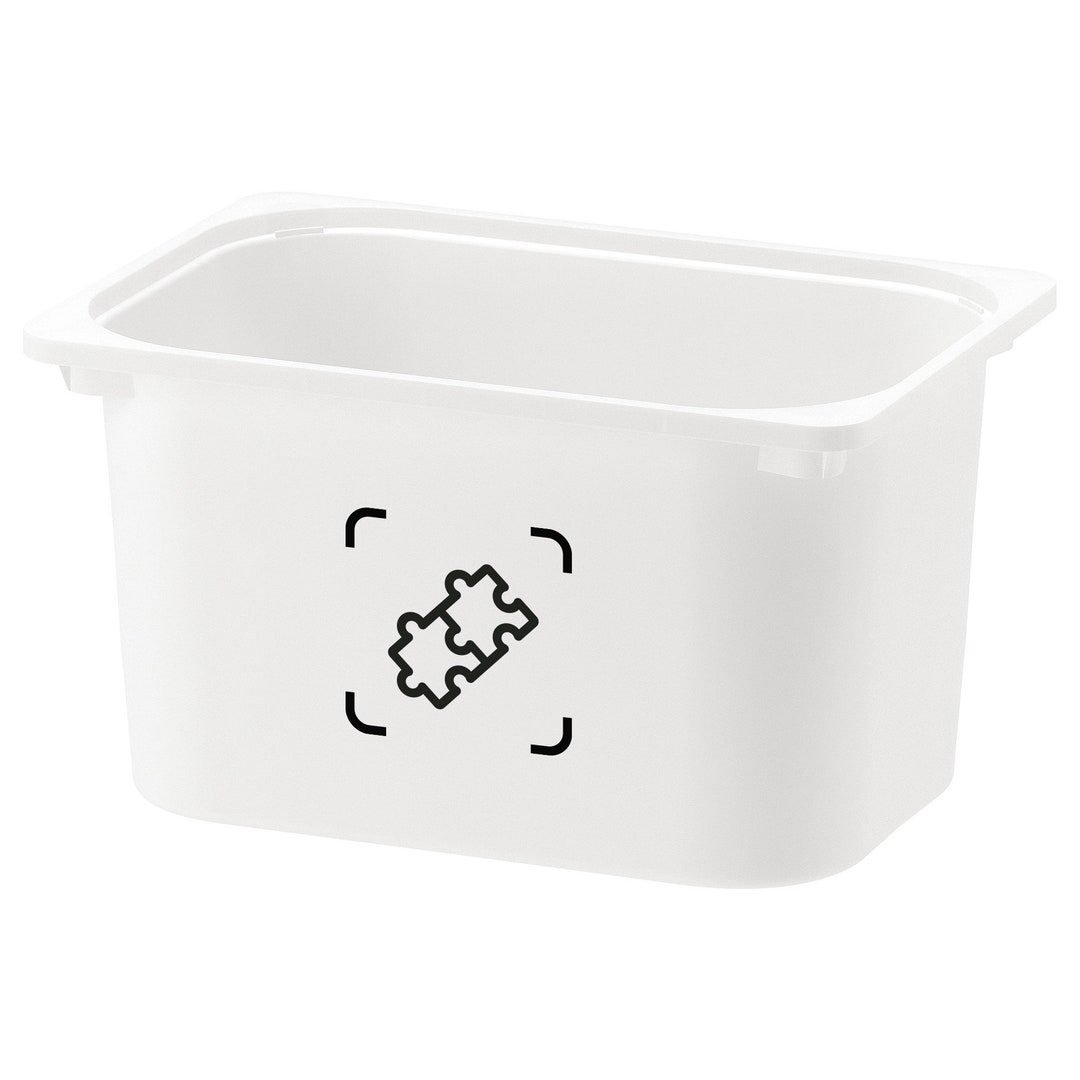 Identification for Ikea Trofast Toy Bin Storage Label for Children's