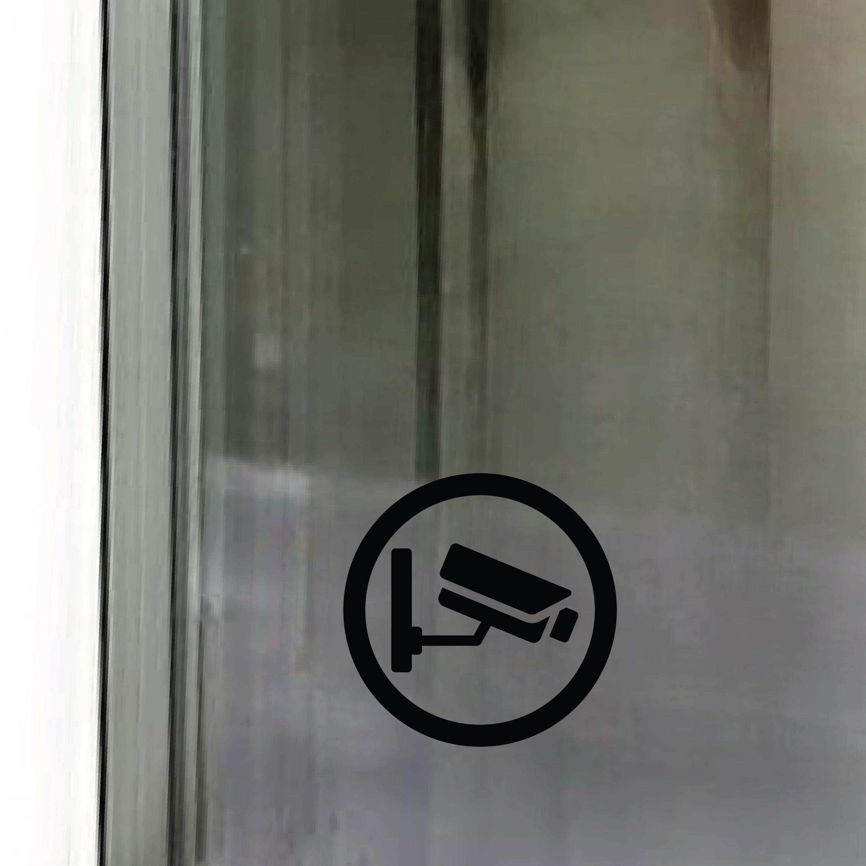 Video Interviewing Stickers Video Surveillance Sticker for Security - Etsy
