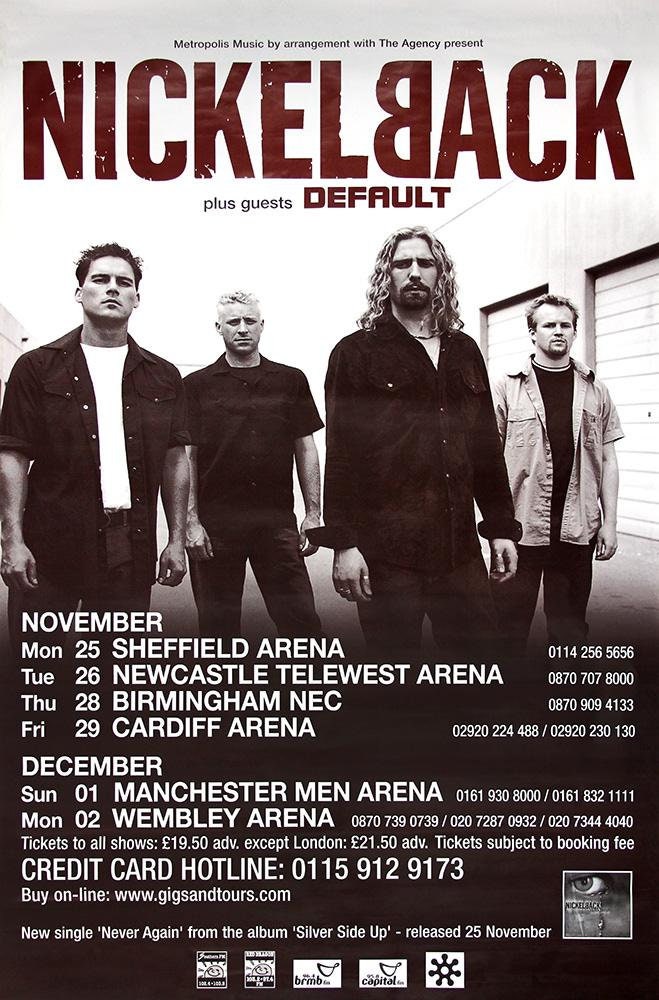 nickelback 2004 tour dates