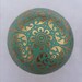 Green Brass Marrakesh Moroccan style Drawer Knob - Metal Upcycling Project