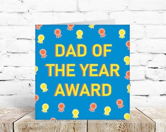 Cute birthday card from son daughter for Dad daddy birthday special father's day stepdad adult child cheeky banter him