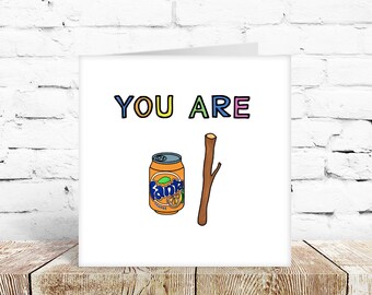 Funny Birthday / Greeting card for special friend, son, daughter, mum, dad, cousin, niece, nephew, grandma, grandad, nana