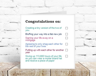 GRETTING CARD for friend, sister, mother, father, brother Multi purpose, new home, anniversary, engagement, wedding, new baby job graduation