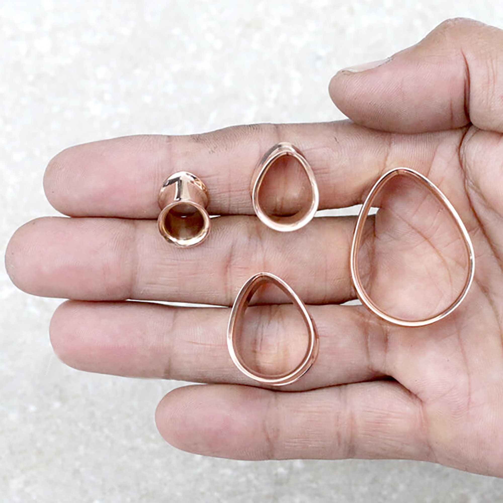 ANAZOZ Écarteurs Oreilles 2 En 1 Acier Inoxydable - Plugs Tunnels 15mm Fantaisie Homme Femme