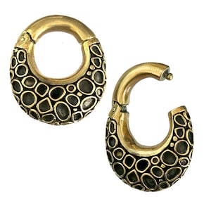 Ear Weigths Hangers - Ear Stretchers For Lobes Body Modification - Tunnel Hoops 4ga / 5mm