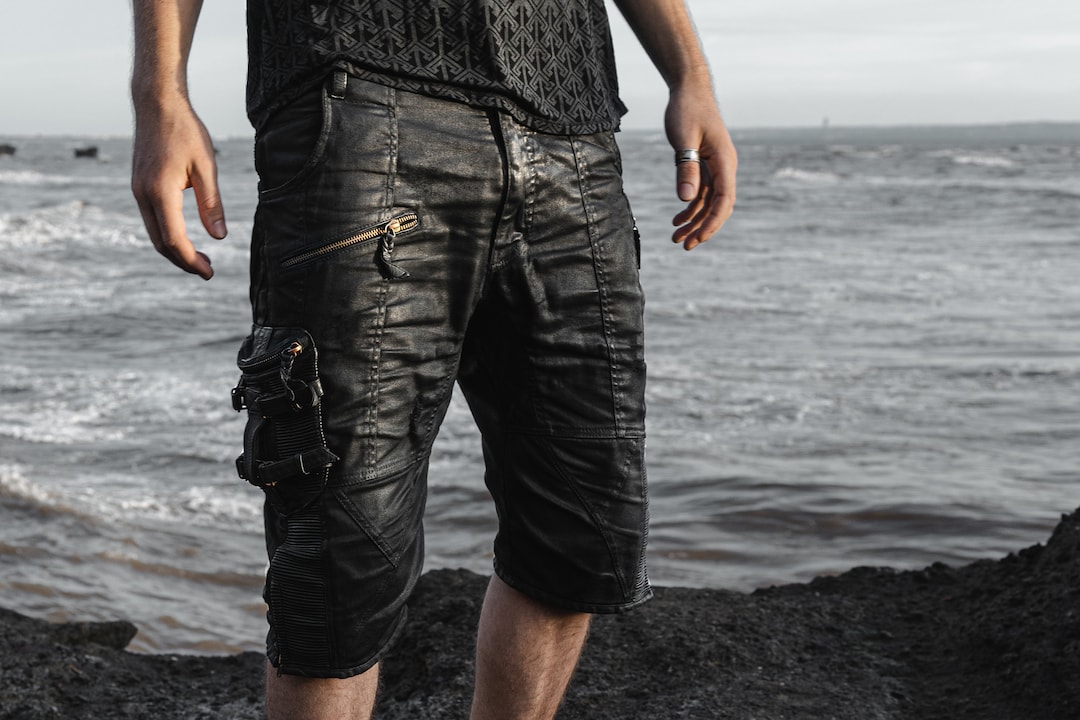 Genuine Men Leather Shorts | Lederhosen Herren Cargo Shorts
