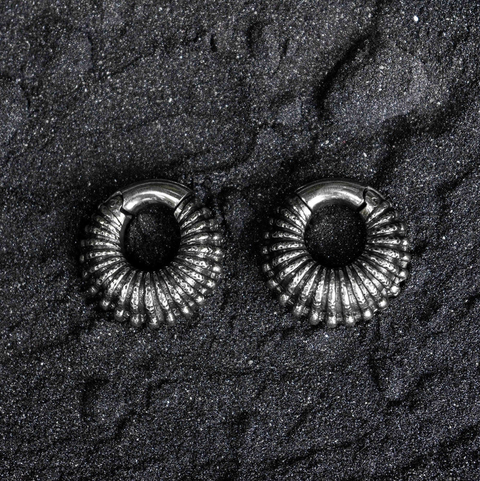 Circle Weights Heavy Ear Weights Ear Hangers Silver Ear Gauges 0 Circle Weights Heavy Ear Weights Ear Hangers Silver Ear Gauges 0