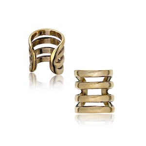 Faux Piercing Anneau Manchettes d'oreilles - Ear cuffs - Bagues Cartilage Sans Trou Oreille Conch - Accessoires Perle cheveux mariage
