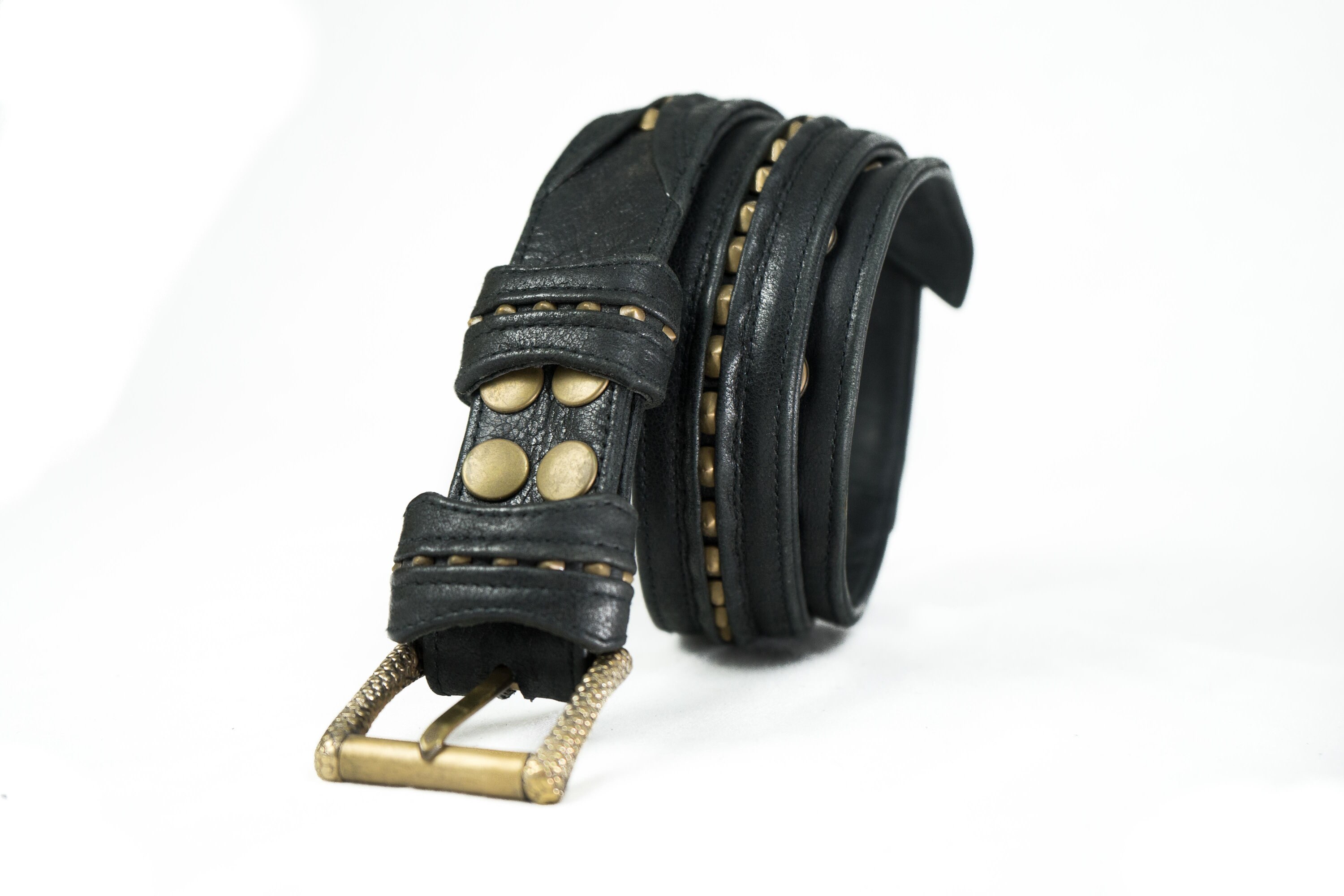 MET Italy Distressed biker style belt, raised metal enhancements + brass buckle Amazon.com: Leather belt with biker RIDE OR DIE solid brass  main image 4