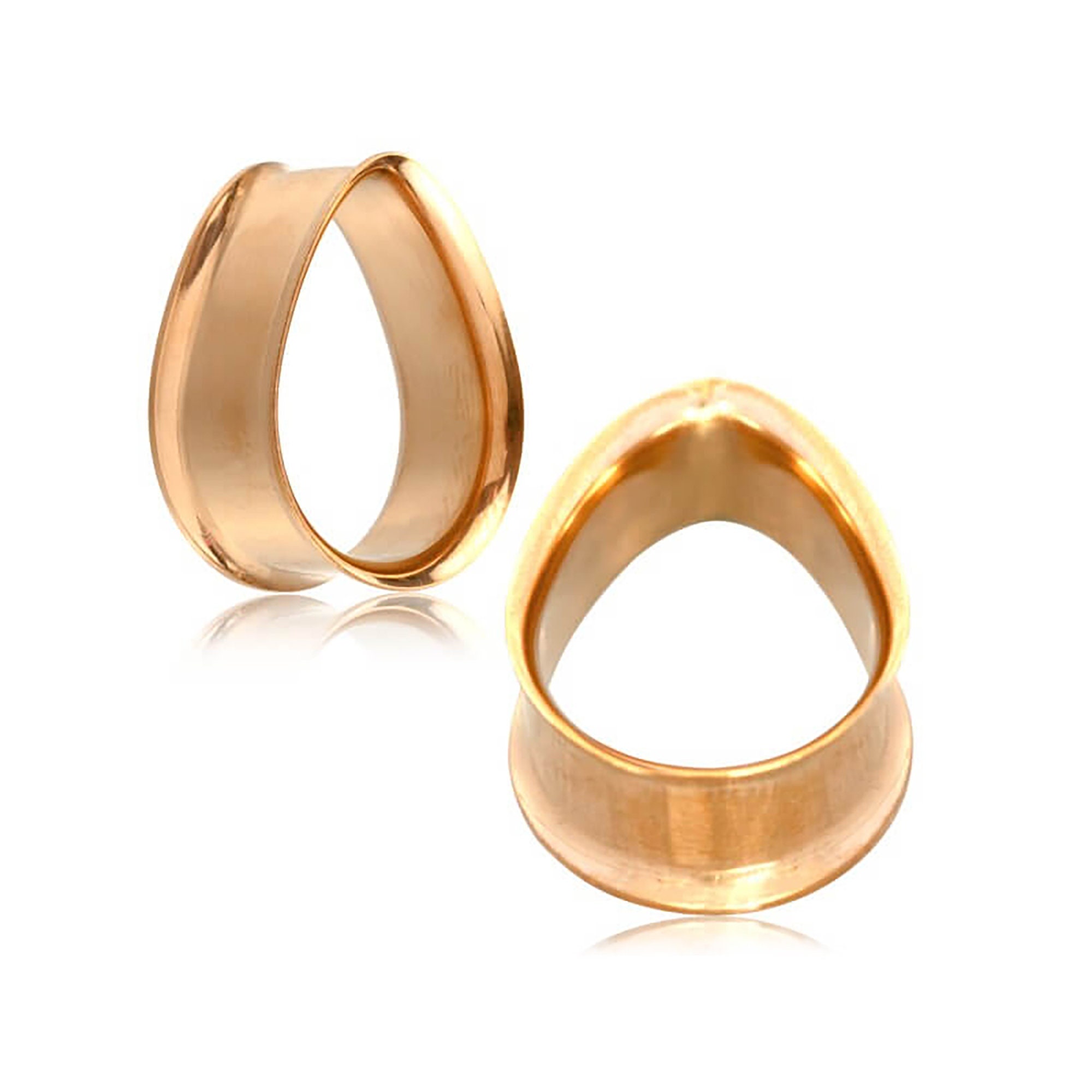 COOEAR Tunnel Per Orecchie A Doppia Flangia - Set Espansione Da 6mm A 25mm Con Ciondoli - Foto 9