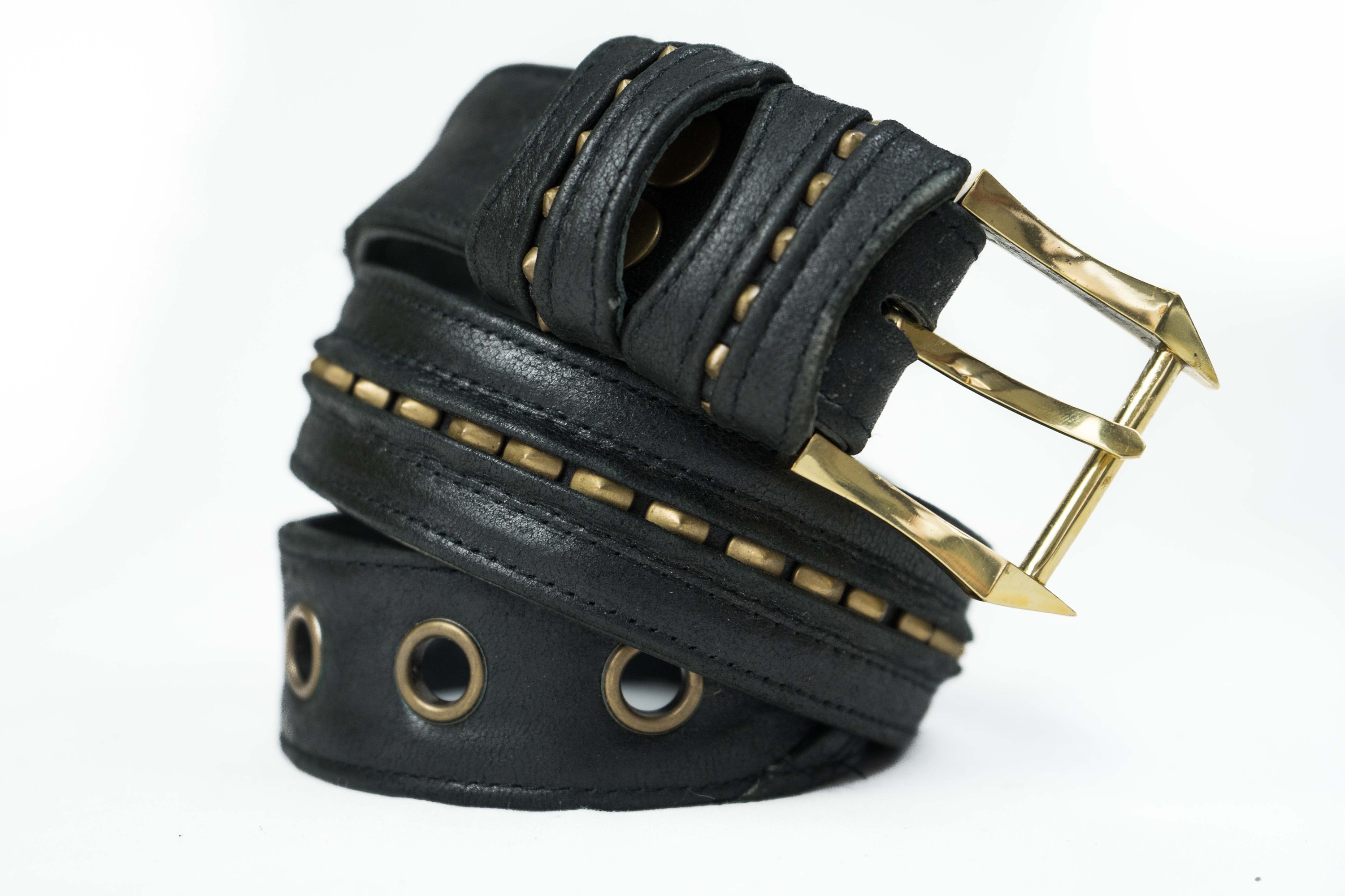 MET Italy Distressed biker style belt, raised metal enhancements + brass buckle Amazon.com: Leather belt with biker RIDE OR DIE solid brass  main image 2