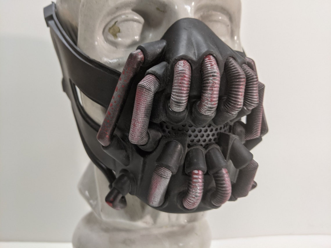 Bane Face Mask Movie Quality suitable for Daily Wear or Etsy