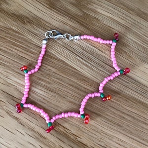 Cherry Friendship Bracelet