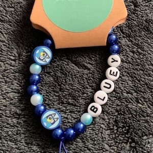 Bluey Character Phone Strap: Cute Cartoon Accessory for Kids&#39; Mobile Devices and Gifts