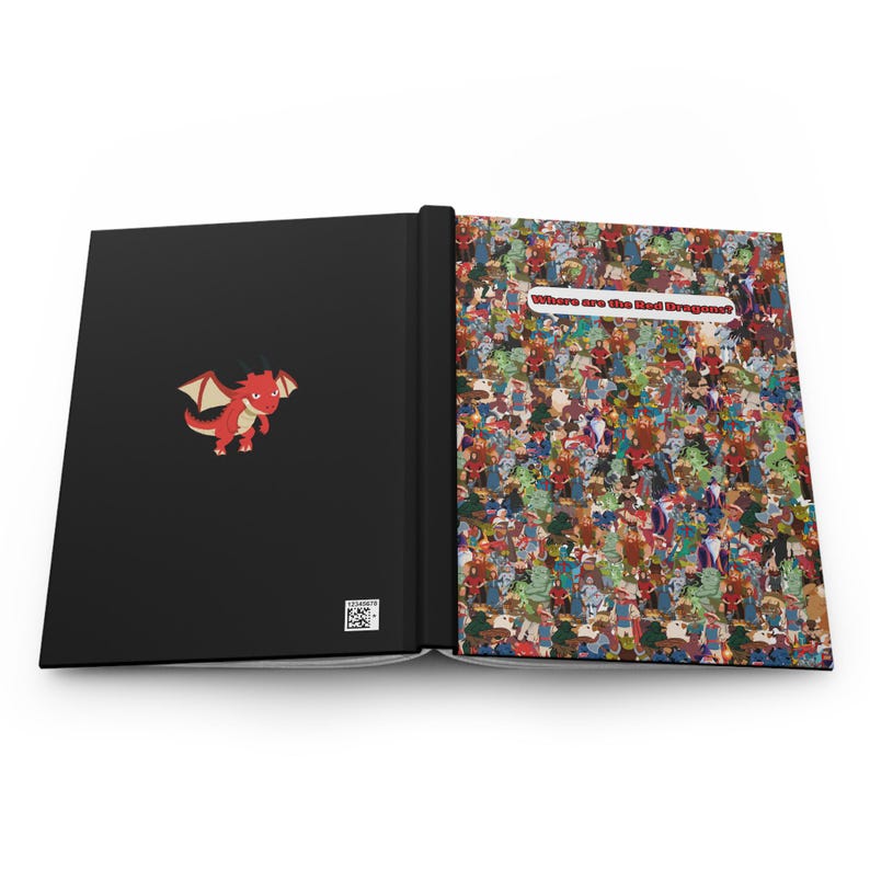 Dnd Journal, D&D Journal, Dnd Character Journal, Dnd Red Dragon ...