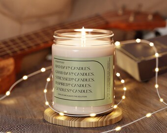 MAUVAIS JOURNÉE ? BOUGIES Bougie drôle Bougies drôles Cadeau pour elle Cadeaux meilleure amie Cadeau petite amie Bougie de soja