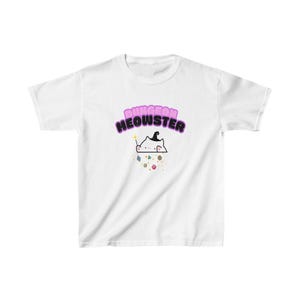 DND Kids T-shirt - Dungoen Meowster Tee, Cute Cat DnD T-shirt