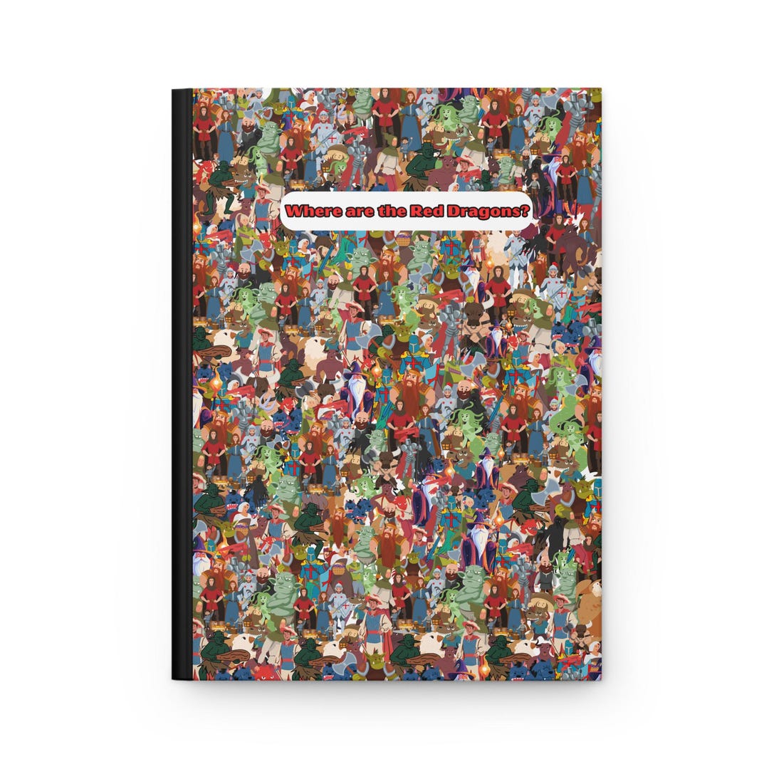 Dnd Journal, D&D Journal, Dnd Character Journal, Dnd Red Dragon ...