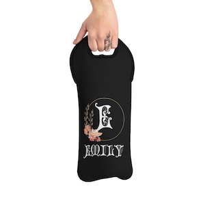 Personalized Wine Cooler Bag - Custom Gift for Wine Lovers