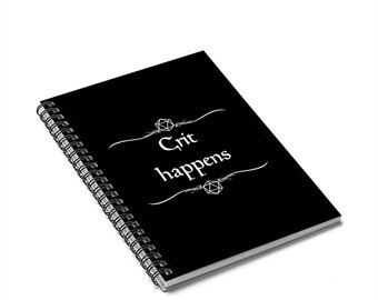 D&D Notebook - Crit Happens