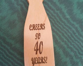 Custom Magnetic Maple Bottle Opener